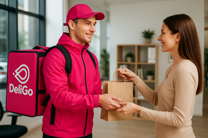 Deligo Food partners at work